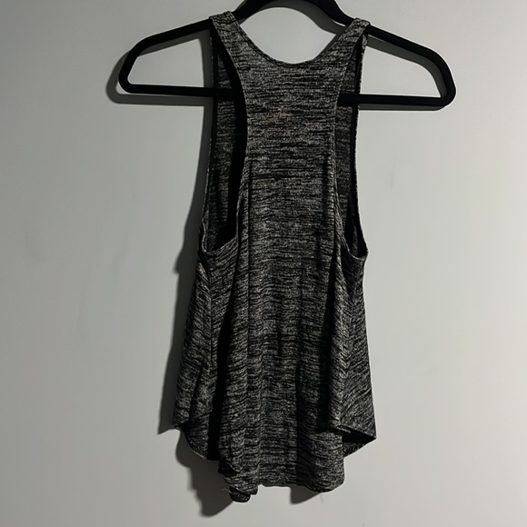 Closet Clear Out Aritzia Wilfred Free Marled Grey Black Tank - Picture 3 of 3